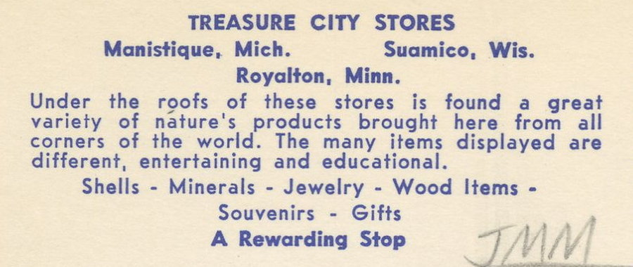 Treasure City - Postcard